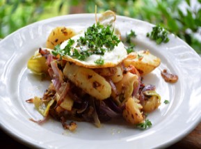 Enjoy hearty breakfast